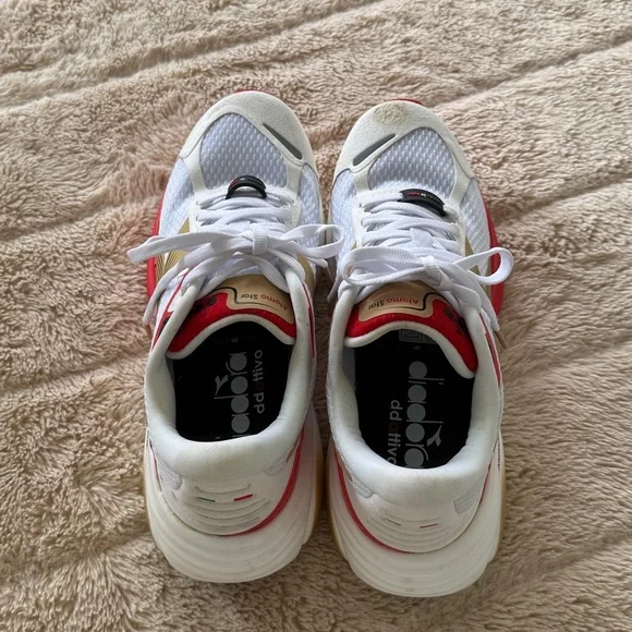 Diadora ATOMO STAR Made in Italy run shoe Lightness cushioning UNISEX W8 M6.5 - Picture 6 of 15